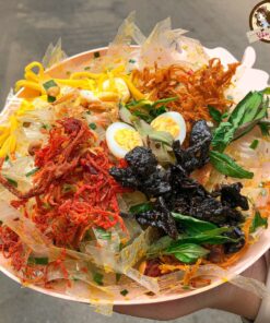 bánh tráng sa tế khô bò