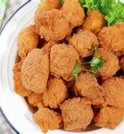 Gà viên lắc phô mai
